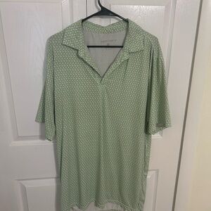Short Par 4 World Amateur Golf Green Men's Shirt large